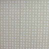 Algodón estampado AKELI Lino / Blanco mate
